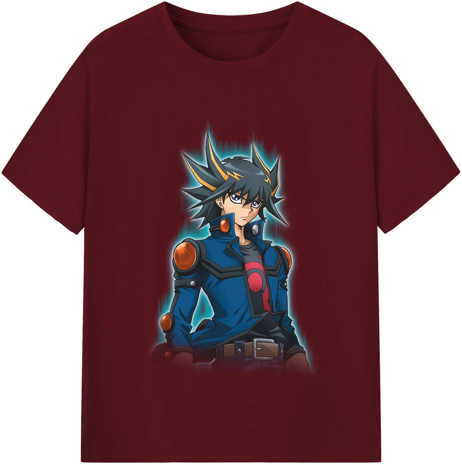 （画像用） 遊☆戯☆王 Yu-Gi-Oh! 綿100％半袖Tシャツ（フロントプリント）
